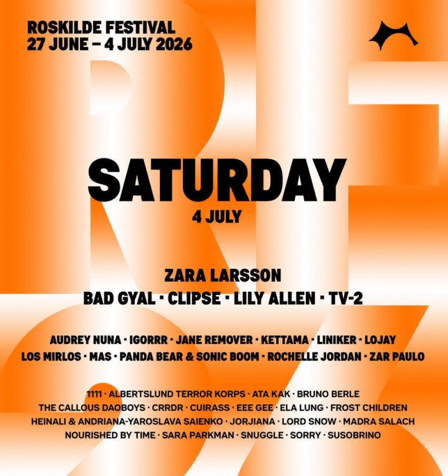 TV-2 på Roskilde Festival 4. juli 2026